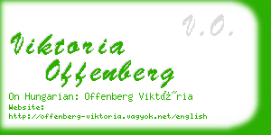 viktoria offenberg business card